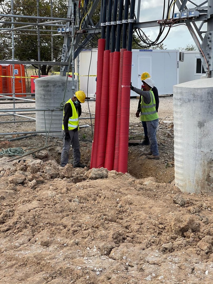 Obra civil industrial realizada por IDCCSA