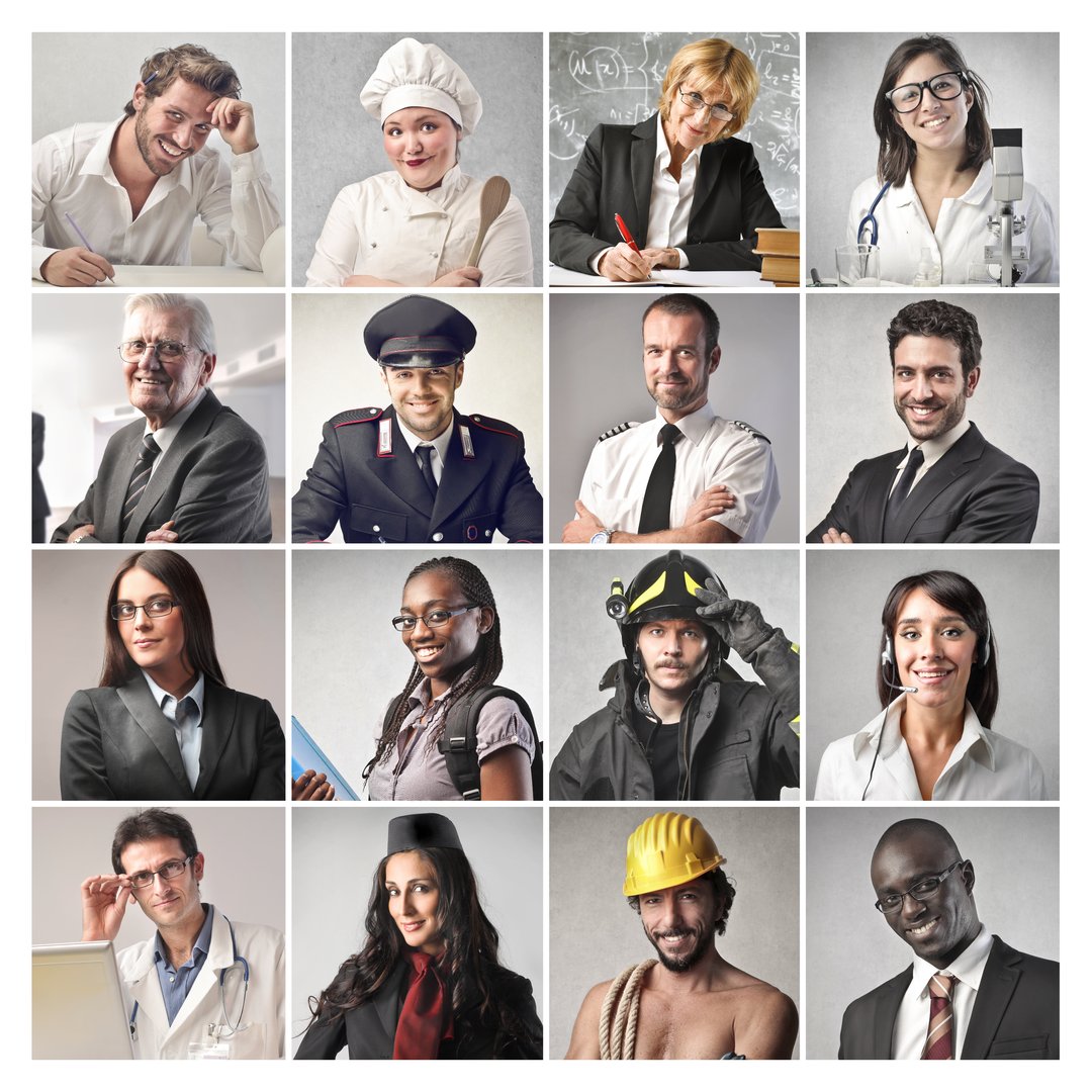 Different professions