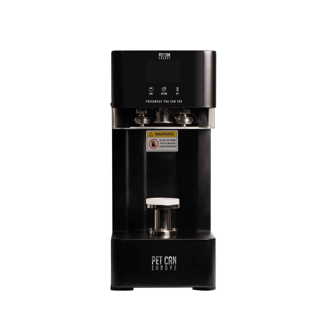 Automatischer PET-Dosenverschließer Black Edition – PRO