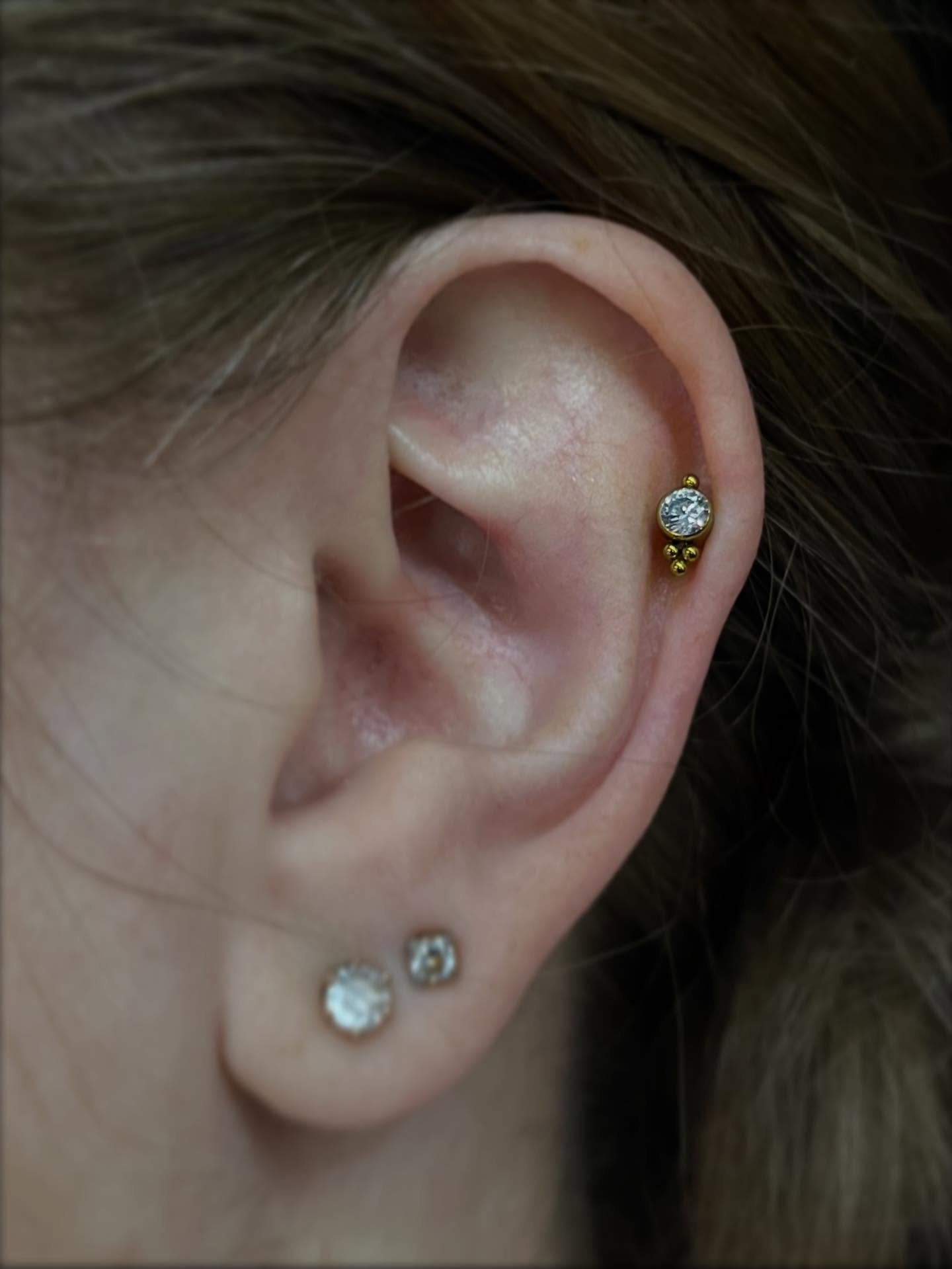 Piercing work by Kodie