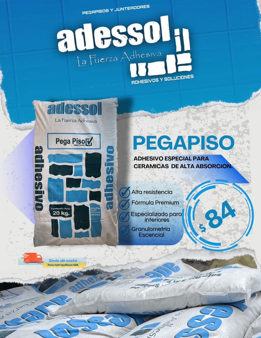 Imagen de adhesivos para cerámica y porcelanato