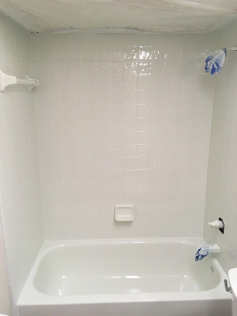 Bathtub refinishing project