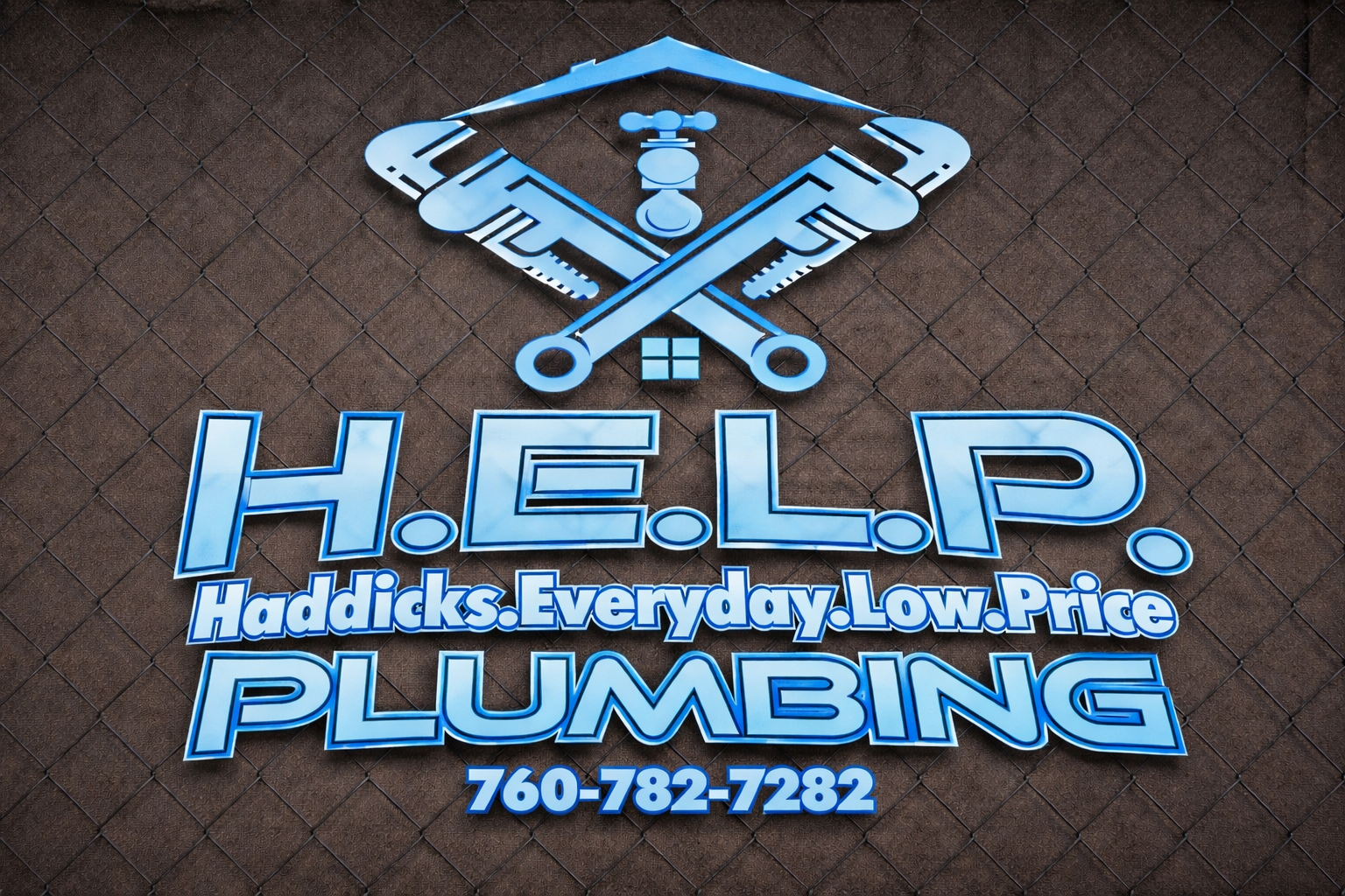 H.E.L.P Plumbing Logo