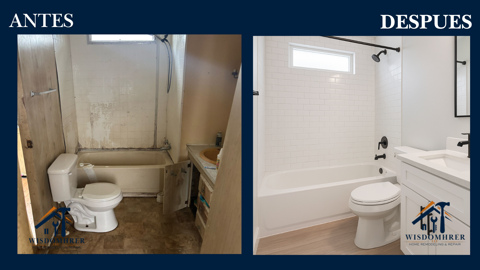 Renovación completa de baño