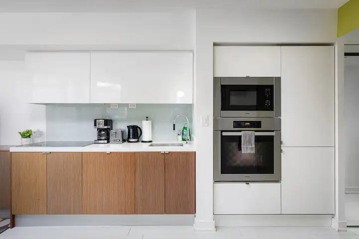 Downtown Toronto condo living space