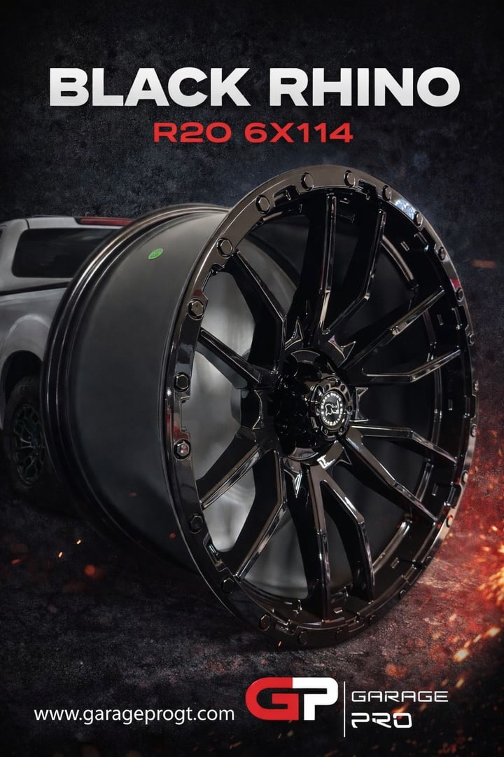 Black Rhino R20 wheel rims
