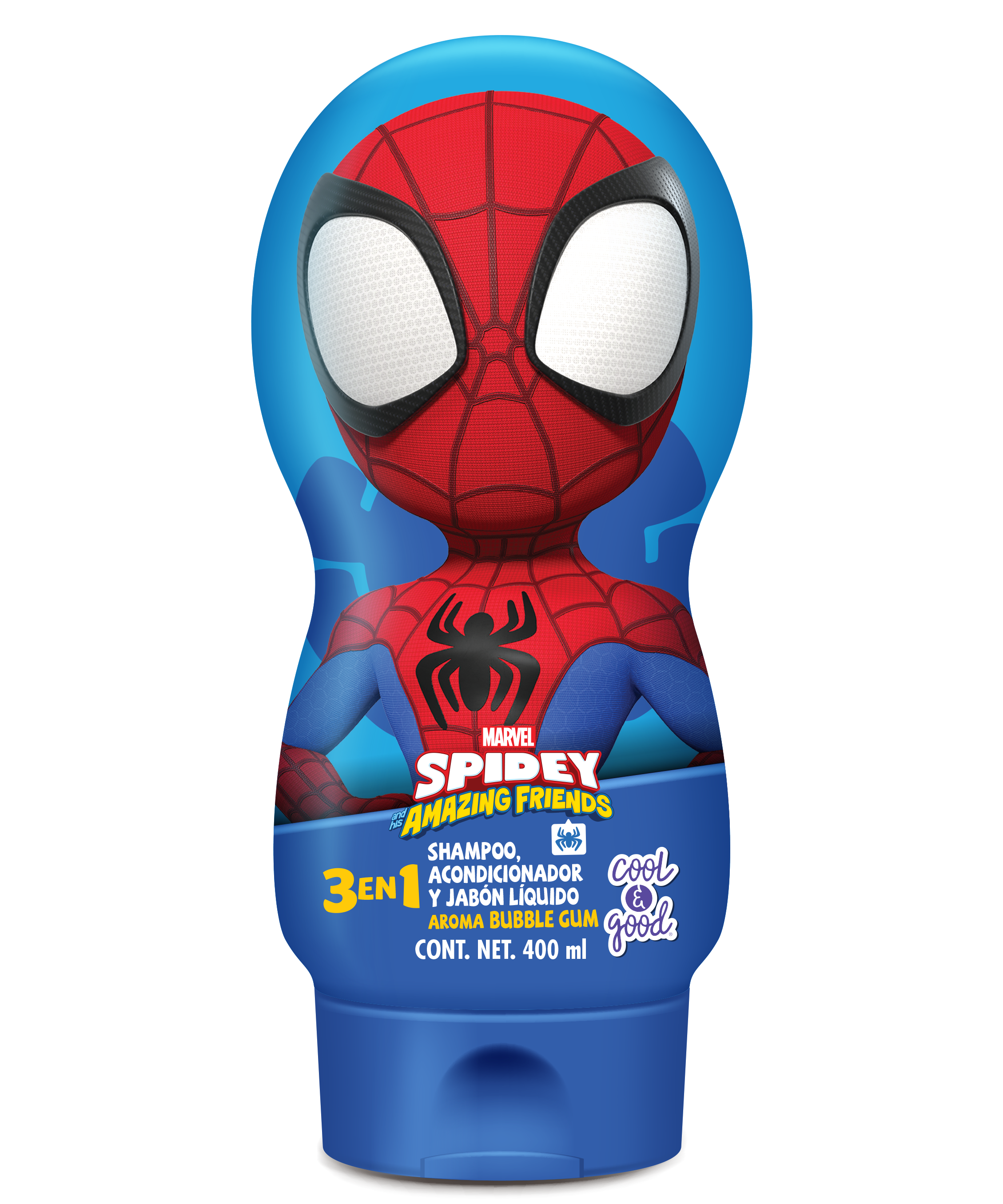 Spider-Man 2D 3-in-1 Shampoo 400ml