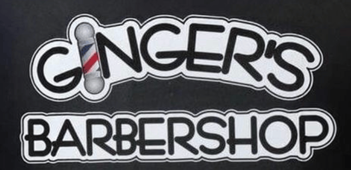 Ginger's Barbershop Logo