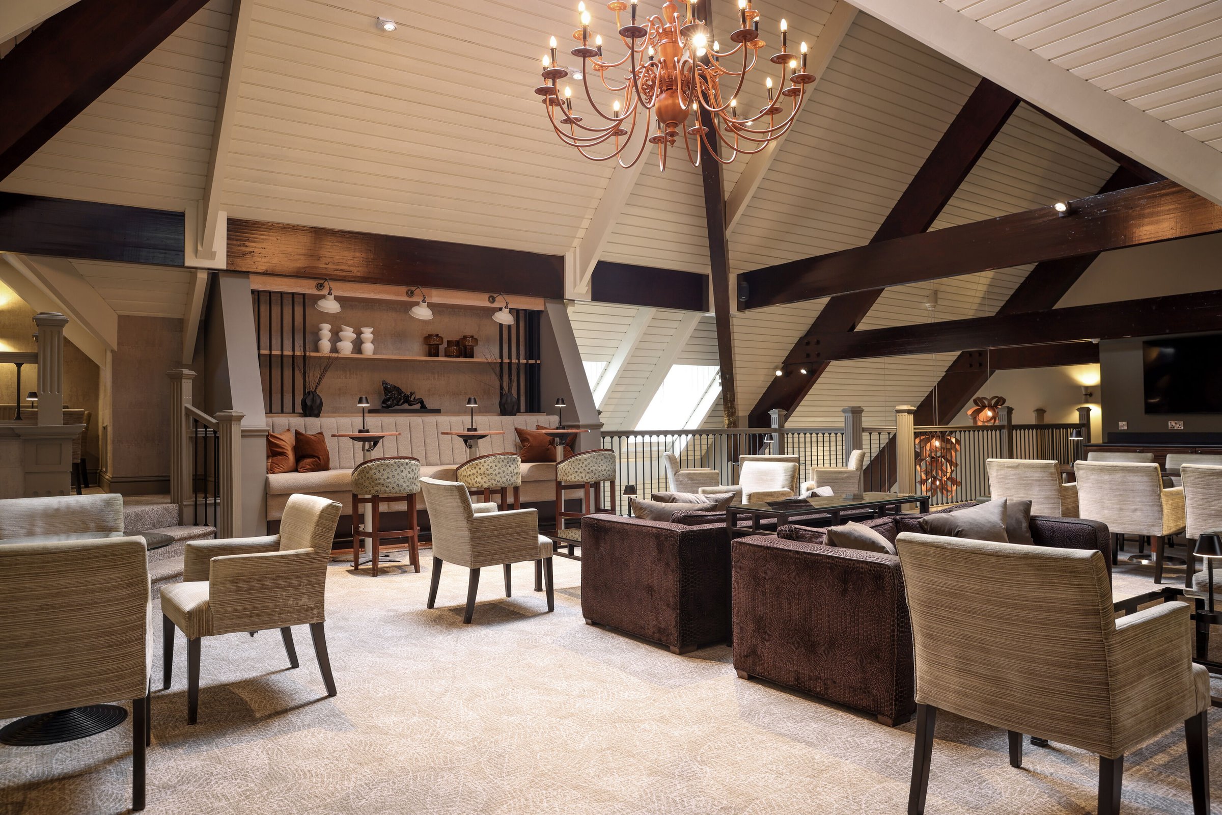 Donnington restaurant fine dining elegant atmosphere