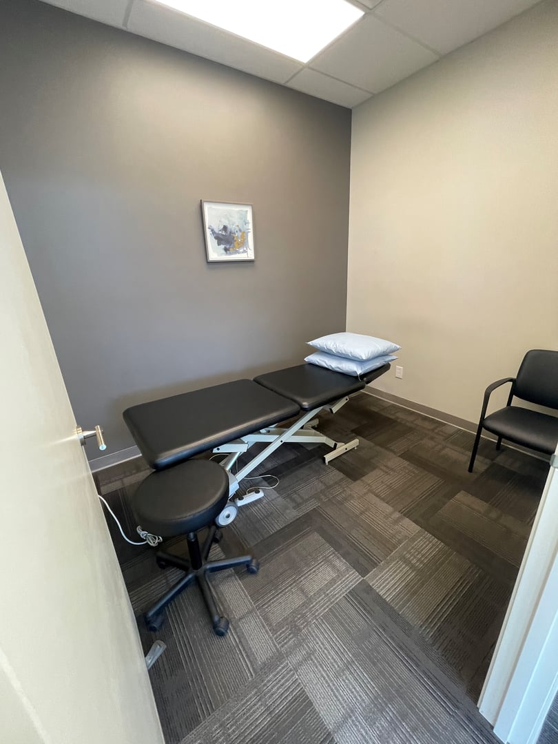 Treatment room at Richmond clinic