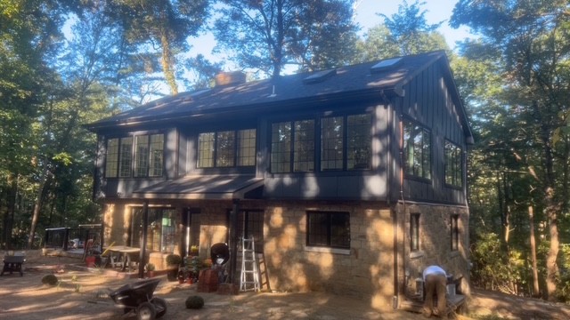 After - Structural addition completed