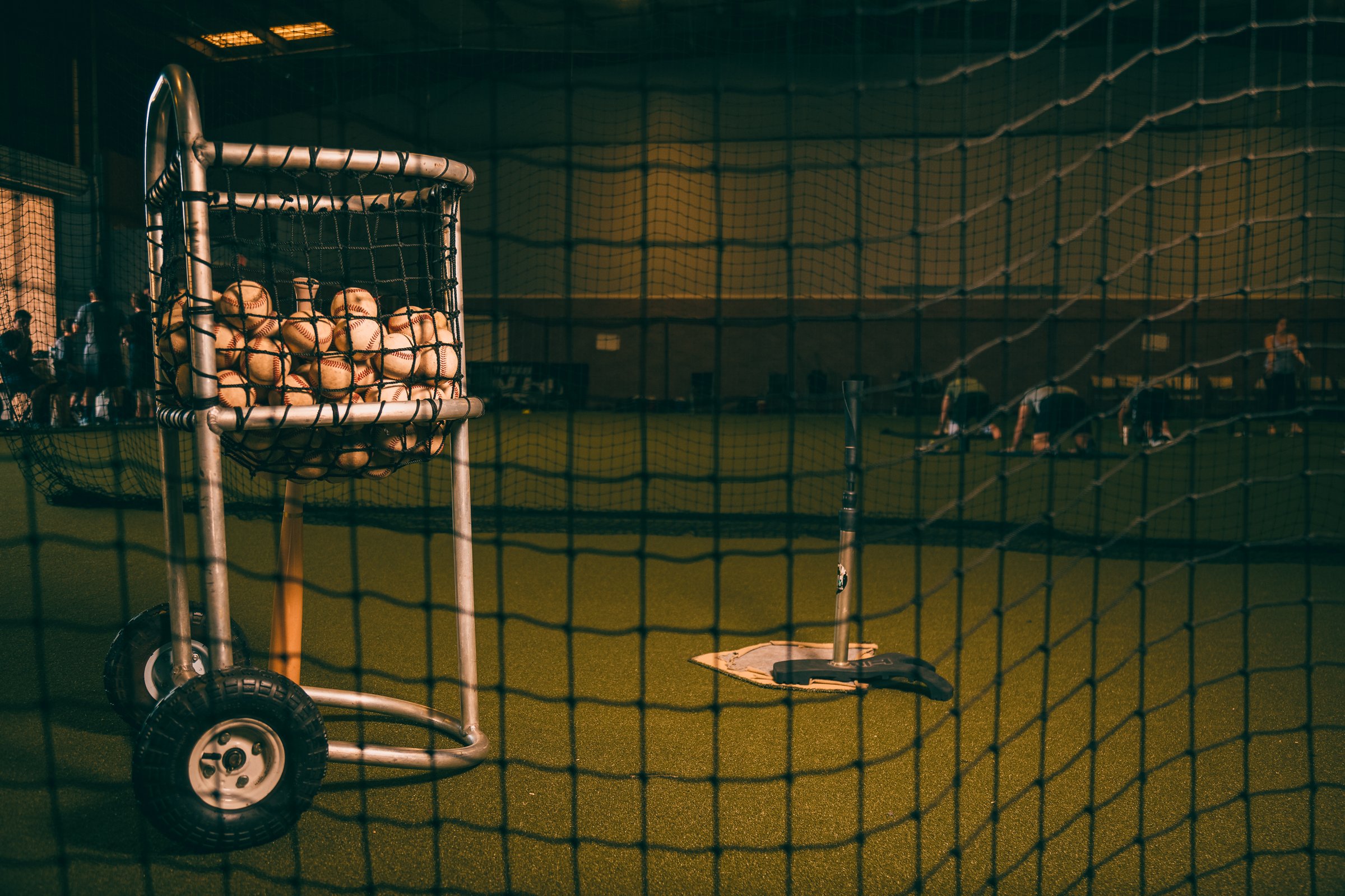 Baseball hitting training