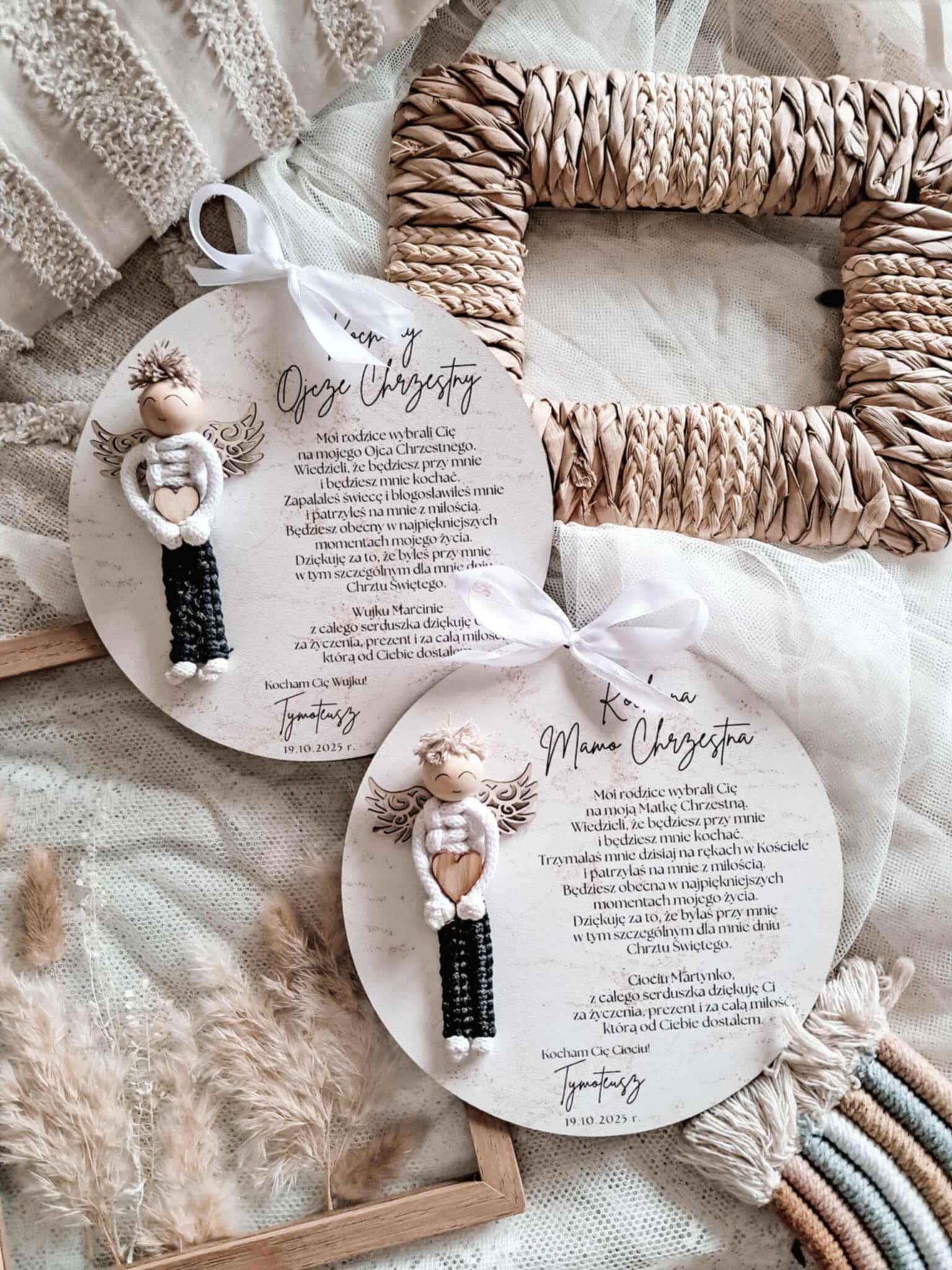 Podziękowania na Chrzest