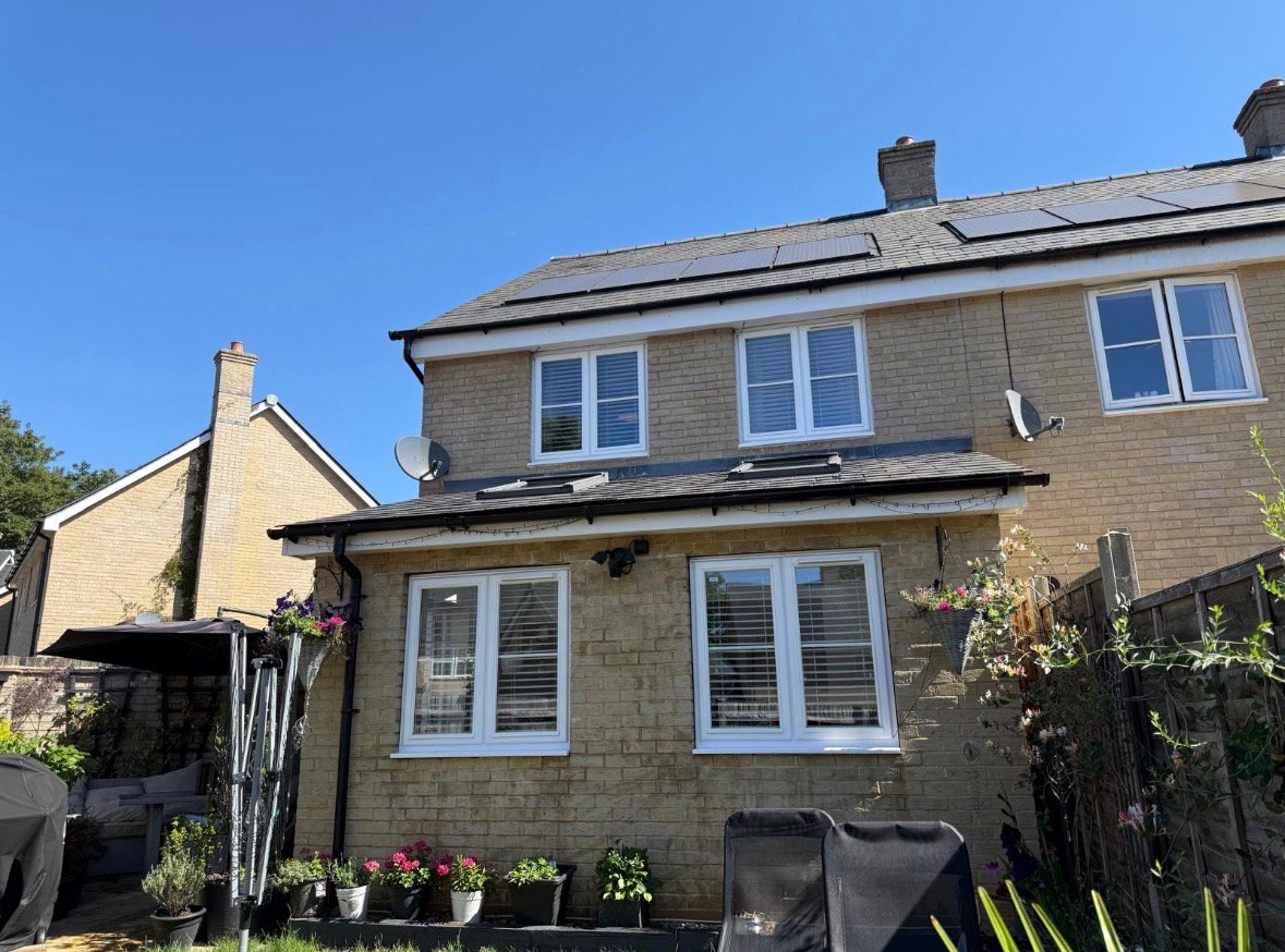 Professional exterior cleaning results