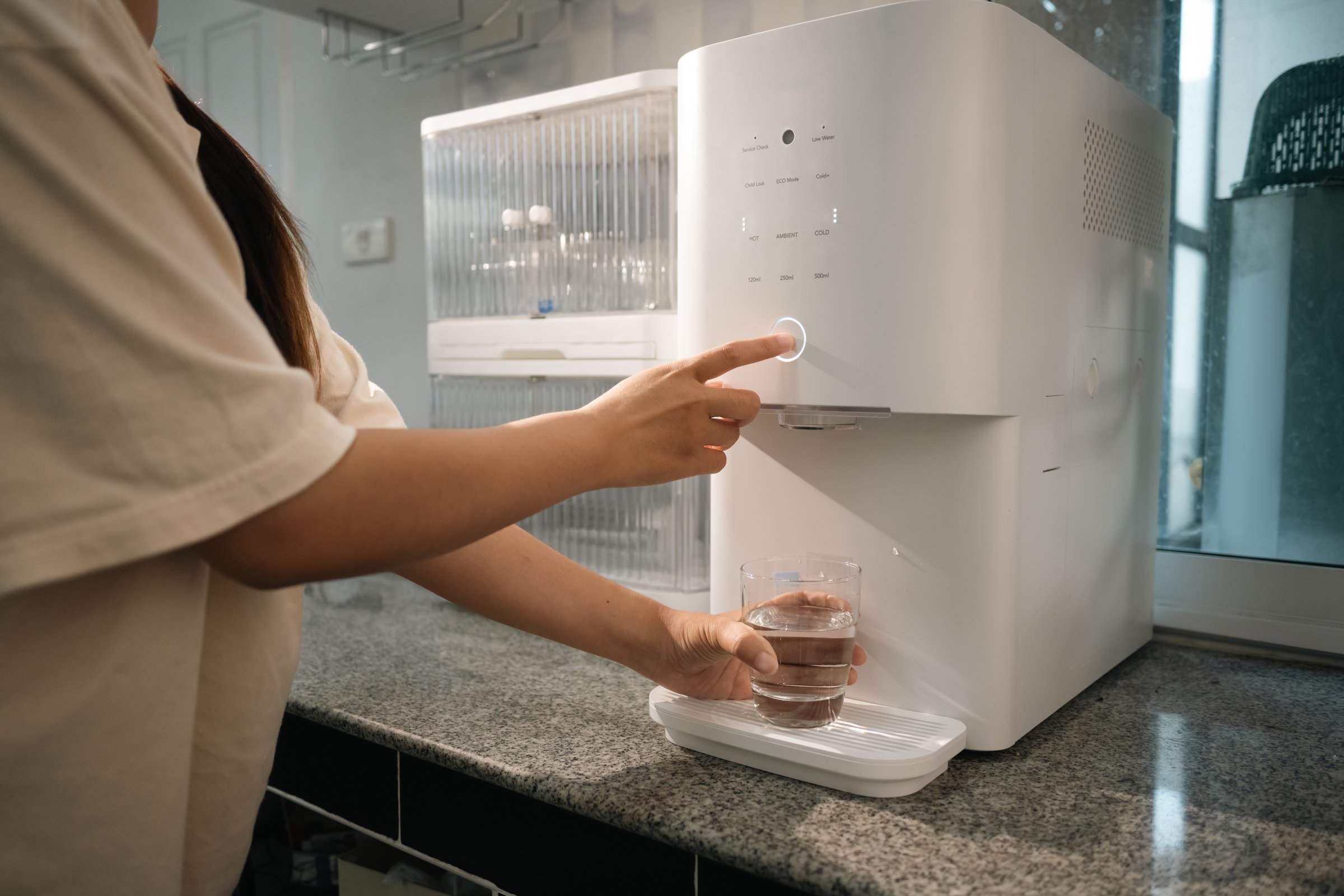 LG PuriCare WD516AN Self-Service Tankless Water Purifier - Front View