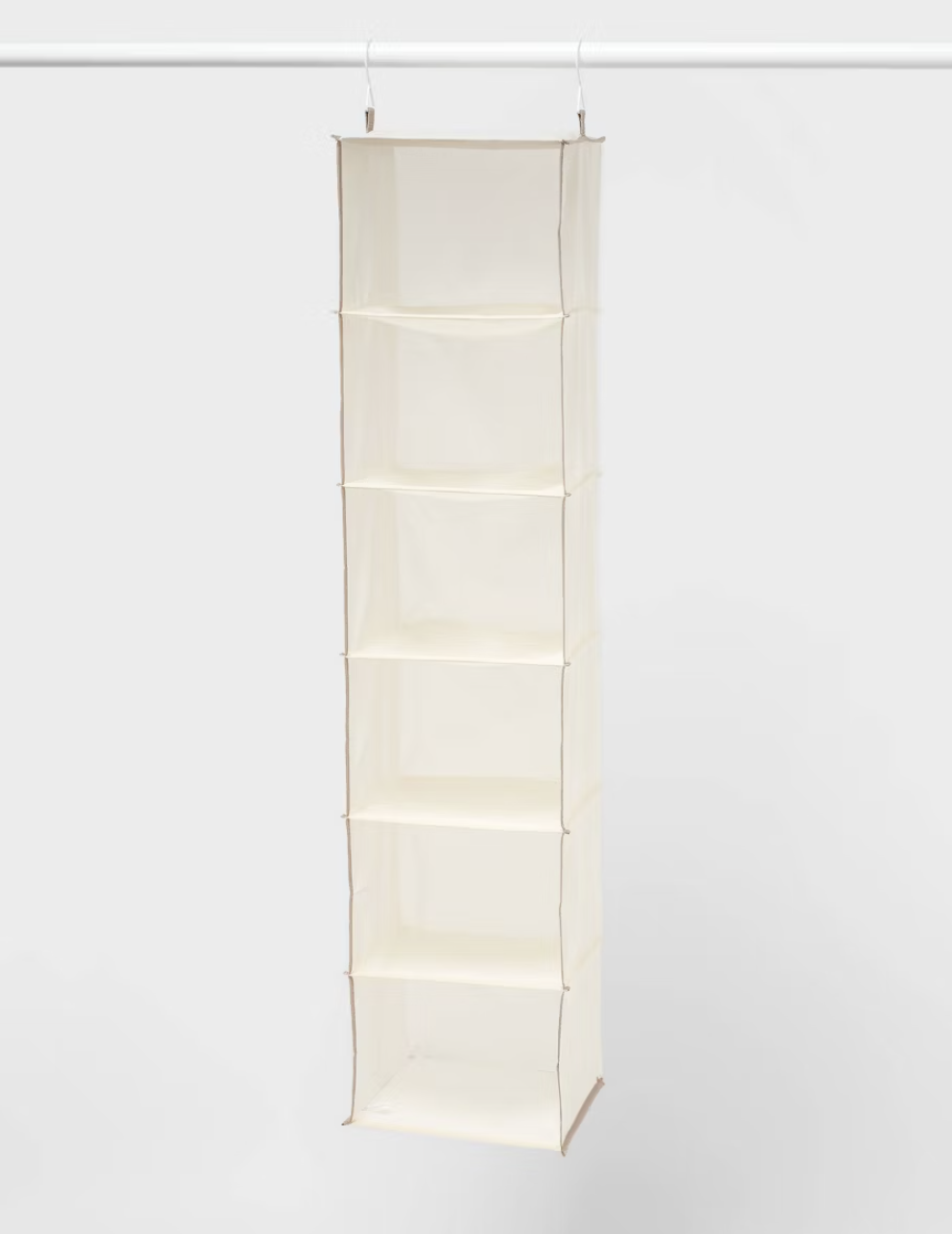 Closet organizer storage for dorm room