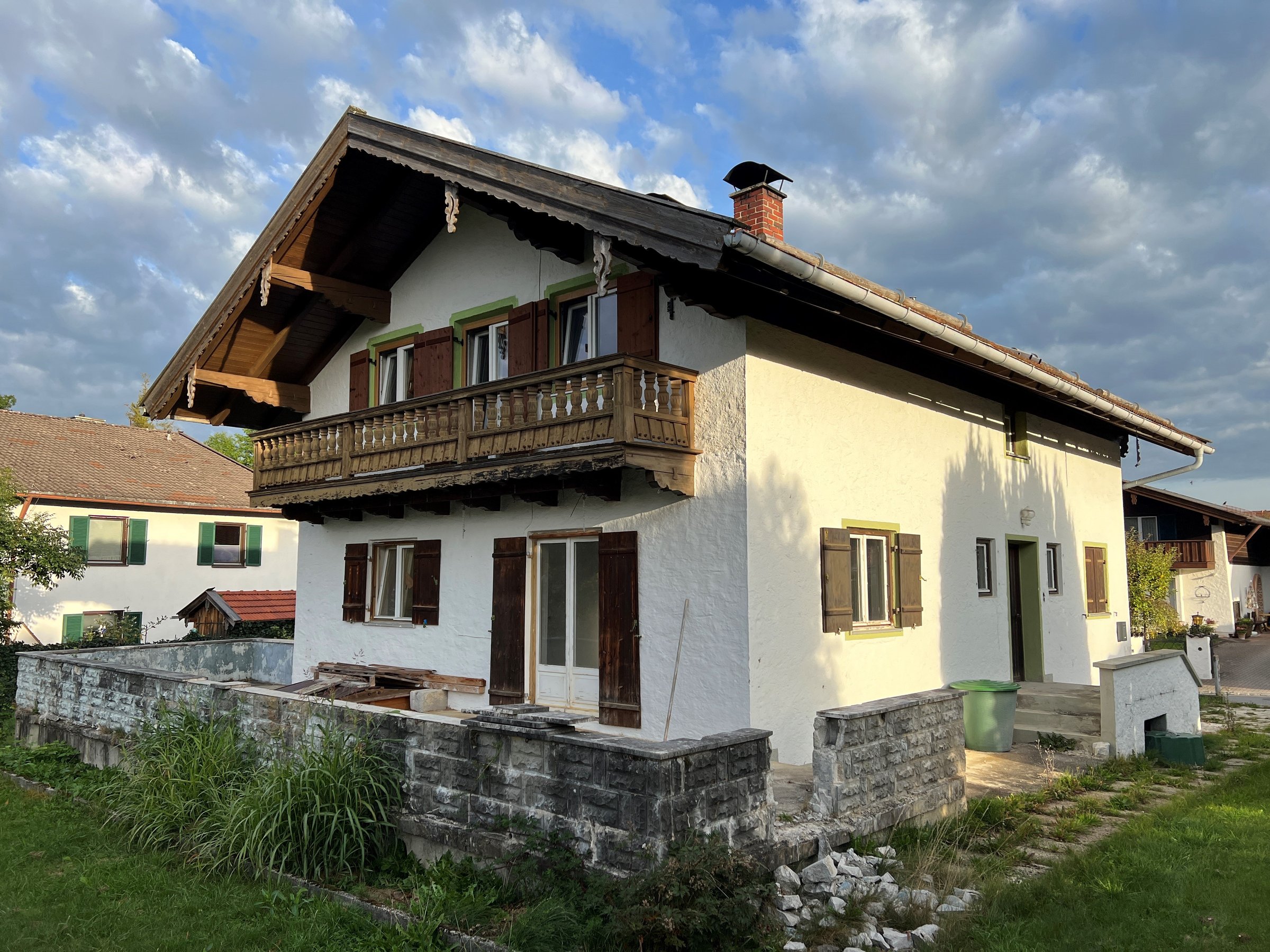 Unsaniertes Gebäude - Vorher