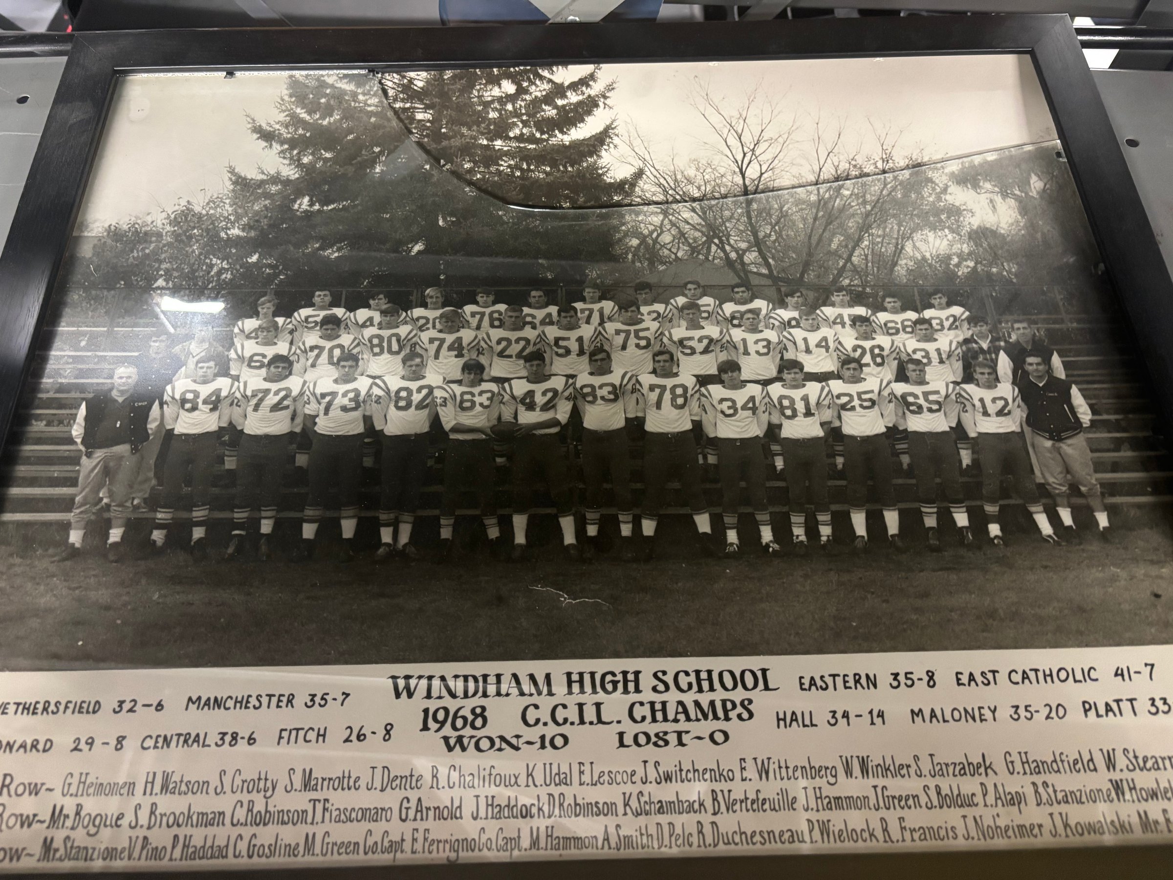 1968 CCIL Championship Team