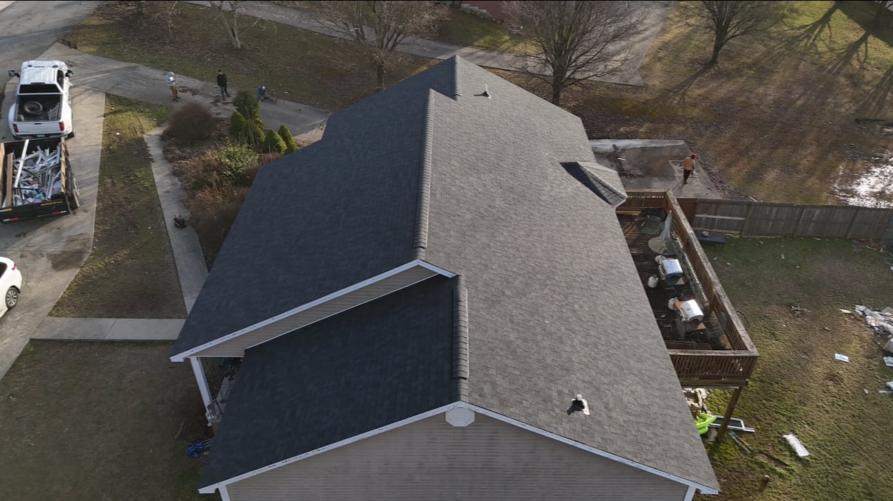 Full roof replacement completed - London, KY