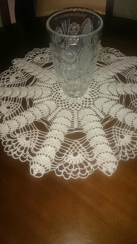 Dekoracja szydełkowa