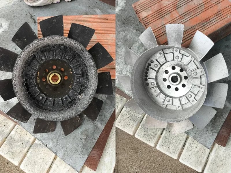 500W 15mj laser cleaning autoparts