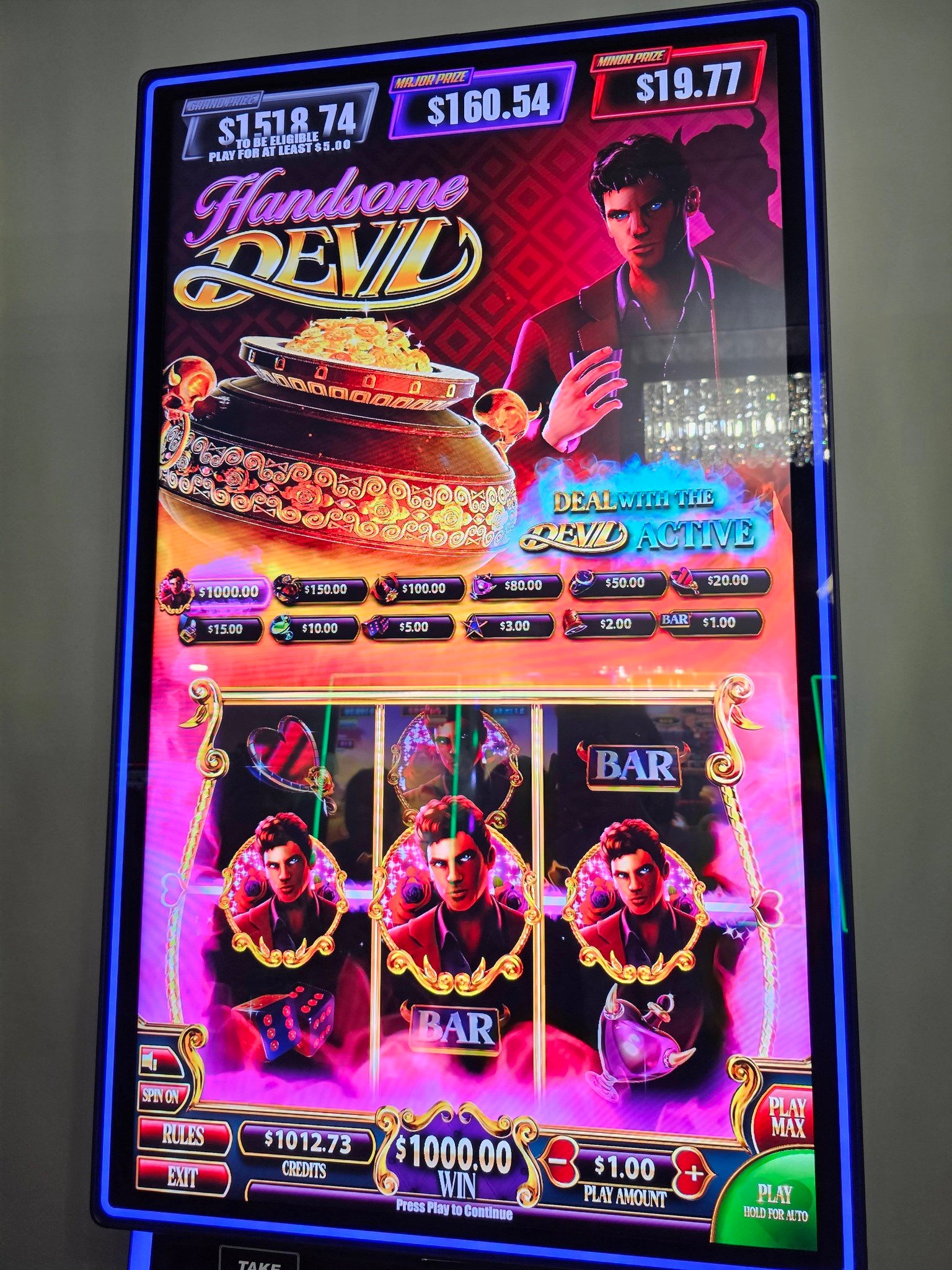 Winner at Lady Luck Skill Games