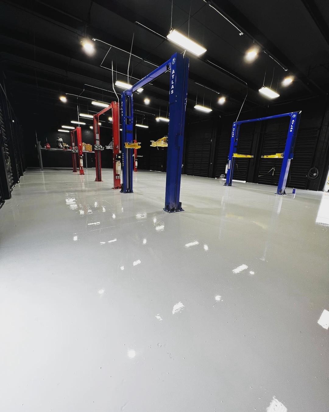 Pardoseală epoxy spectaculoasă