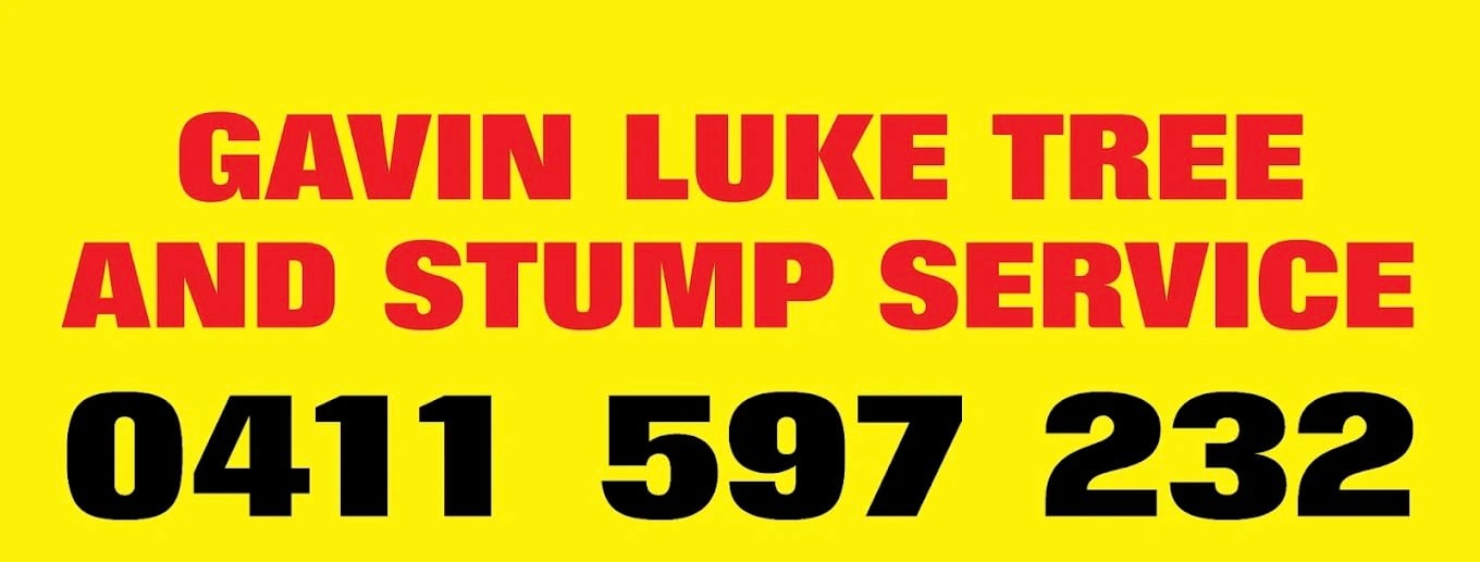 Gavin Luke Tree and Stump Service Logo