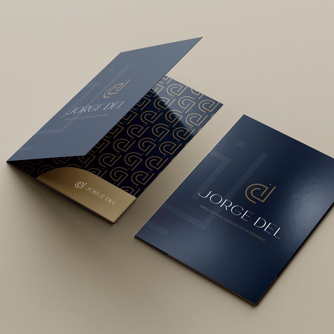 Folders corporativos personalizados