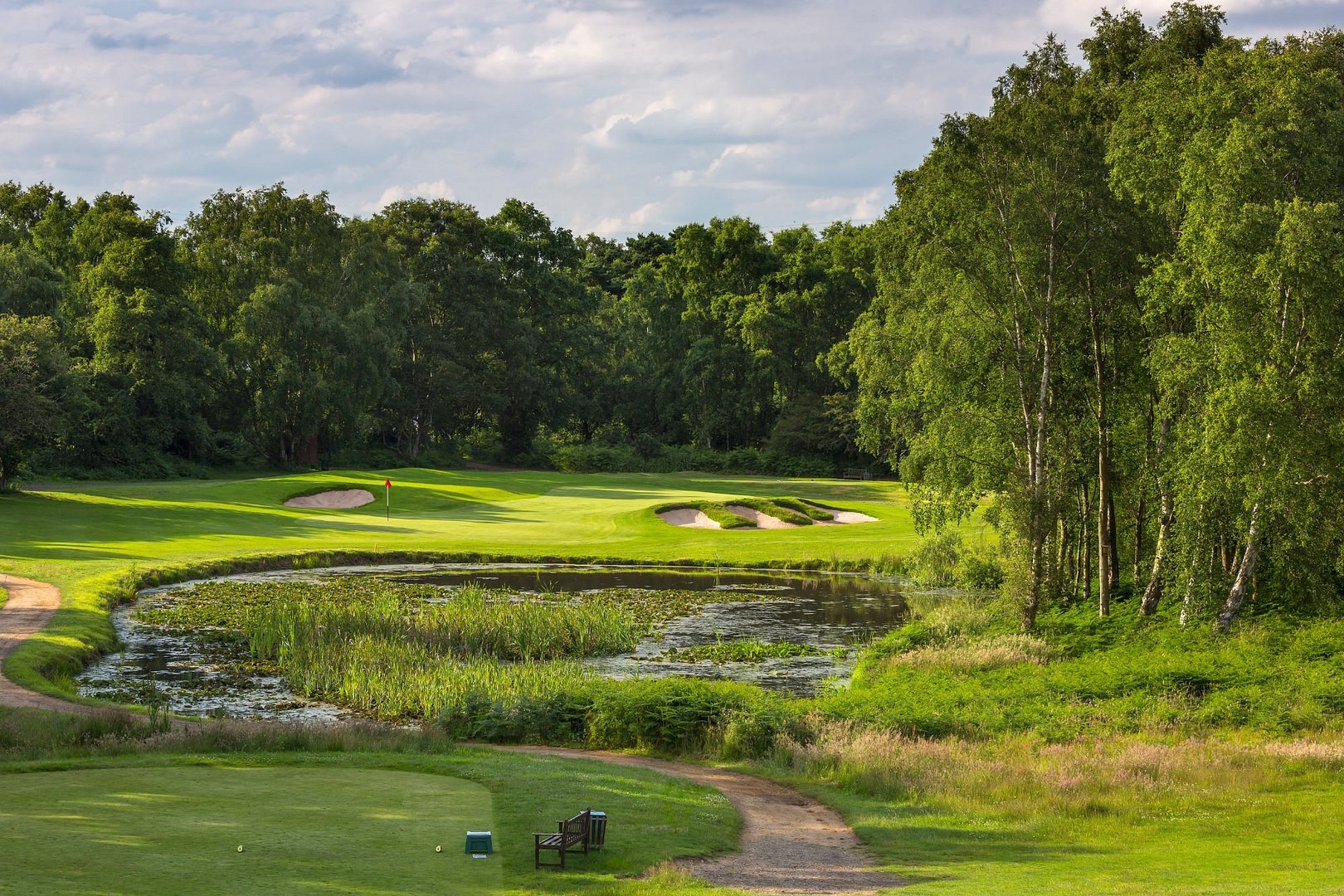 Thorpeness Golf Club championship heathland course Suffolk coast authentic view