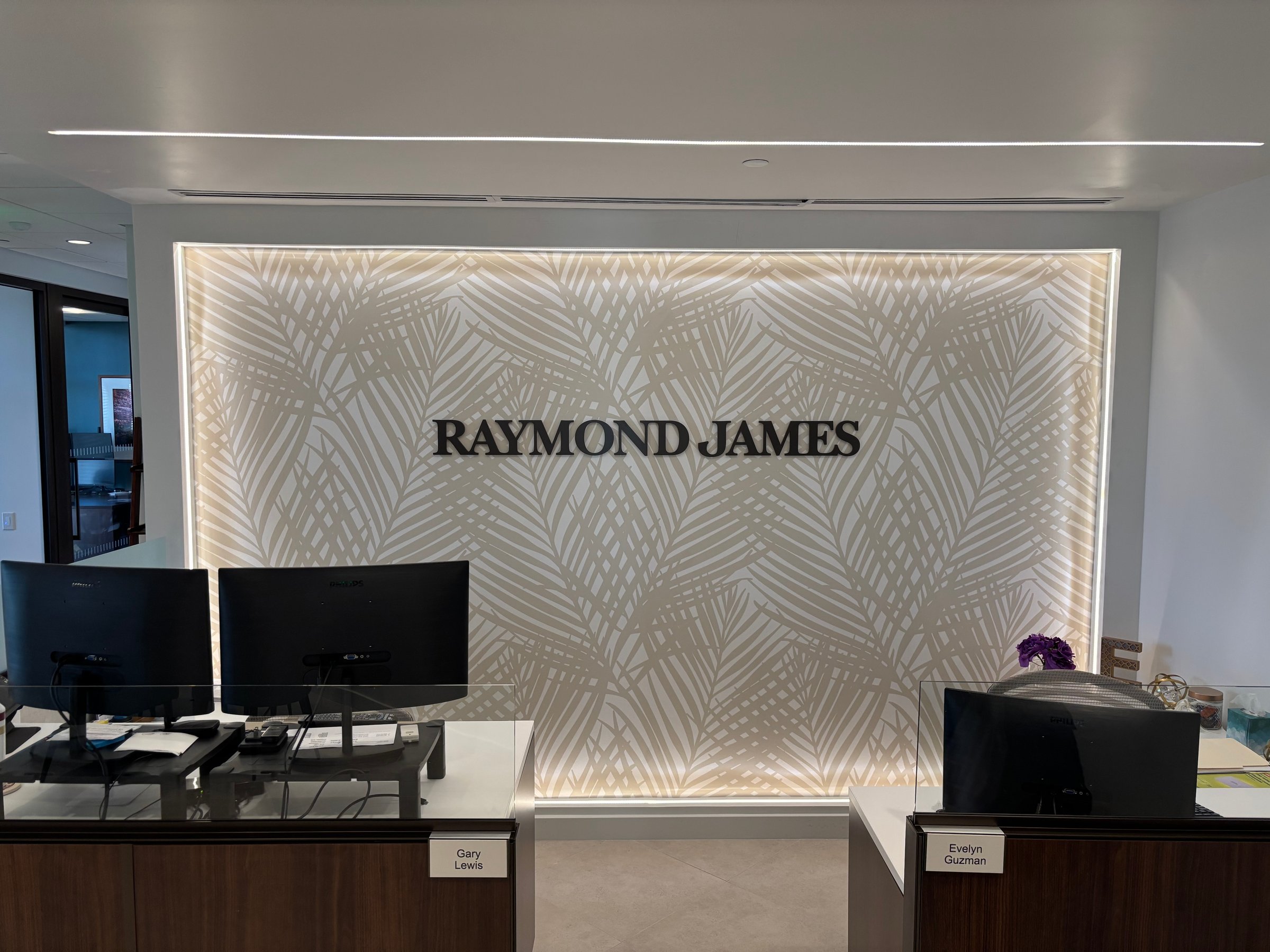 Wallpaper installation project