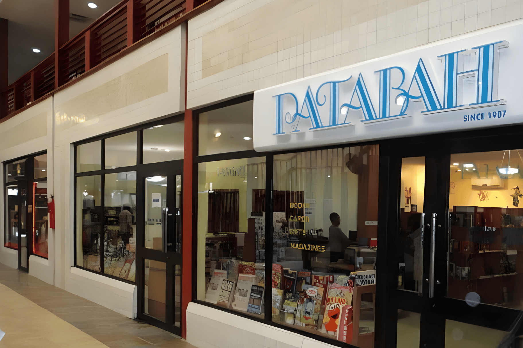 Patabah Books store interior