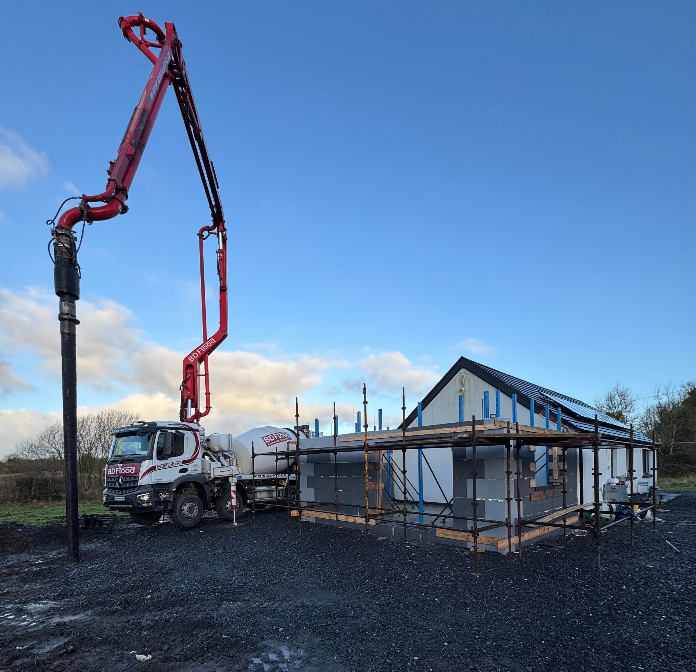 ICF Construction project