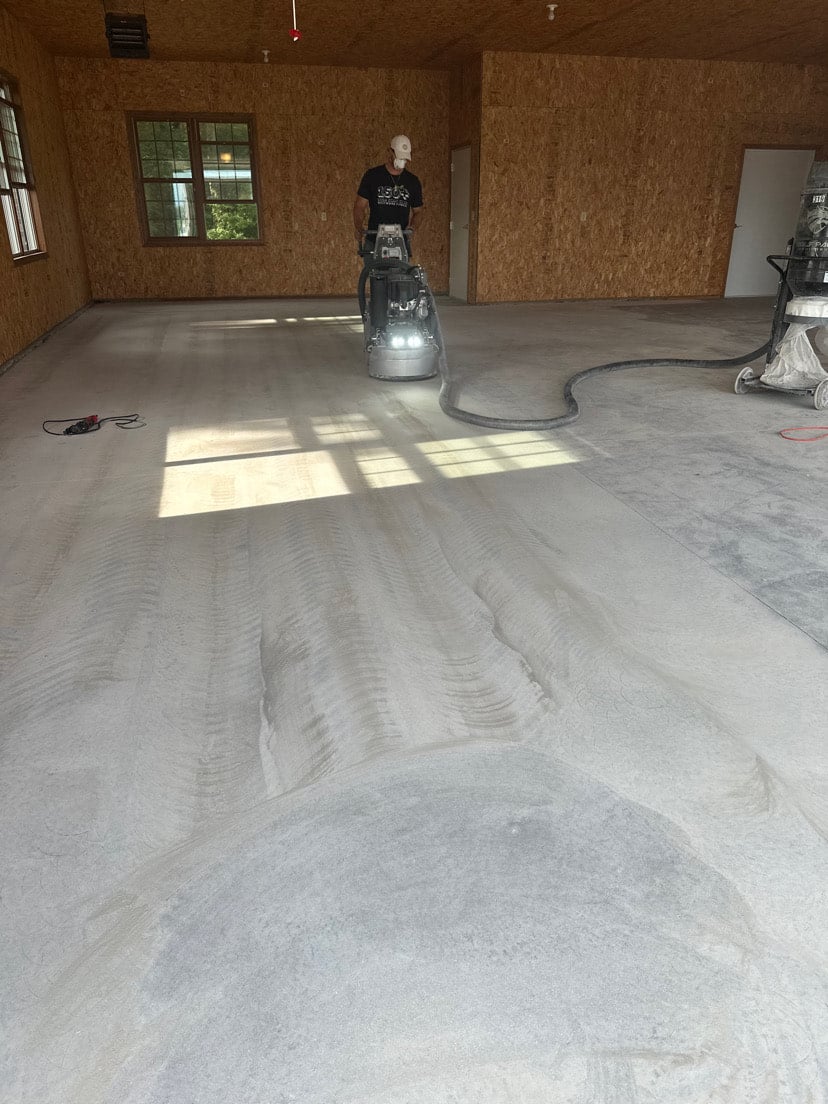 Apex Concrete Coatings epoxy flooring installation process