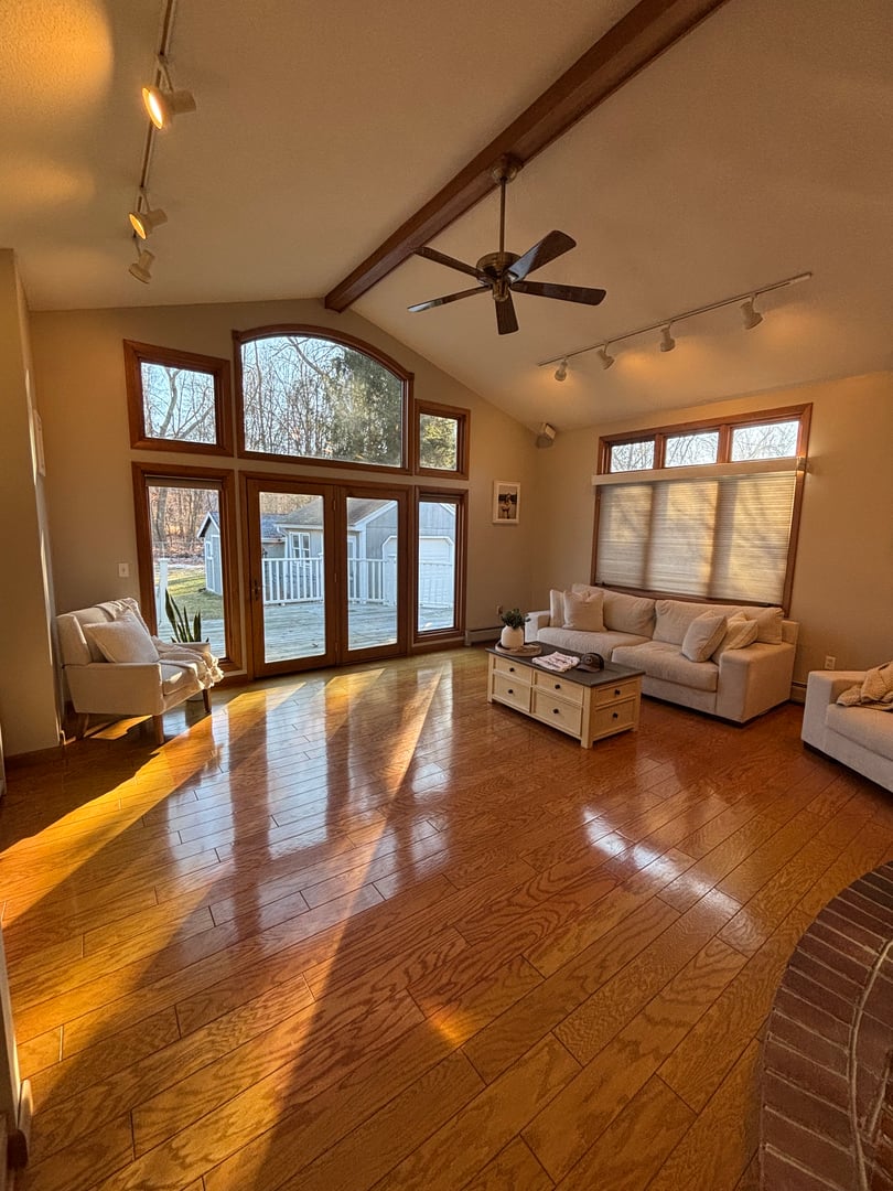 Interior painting work example