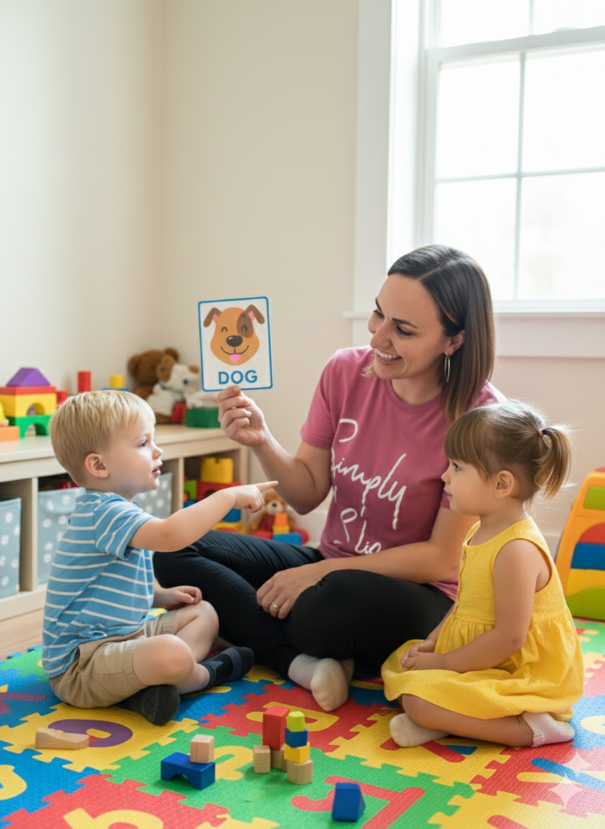 Professional nanny coach specializing in multicultural childcare and bilingual education