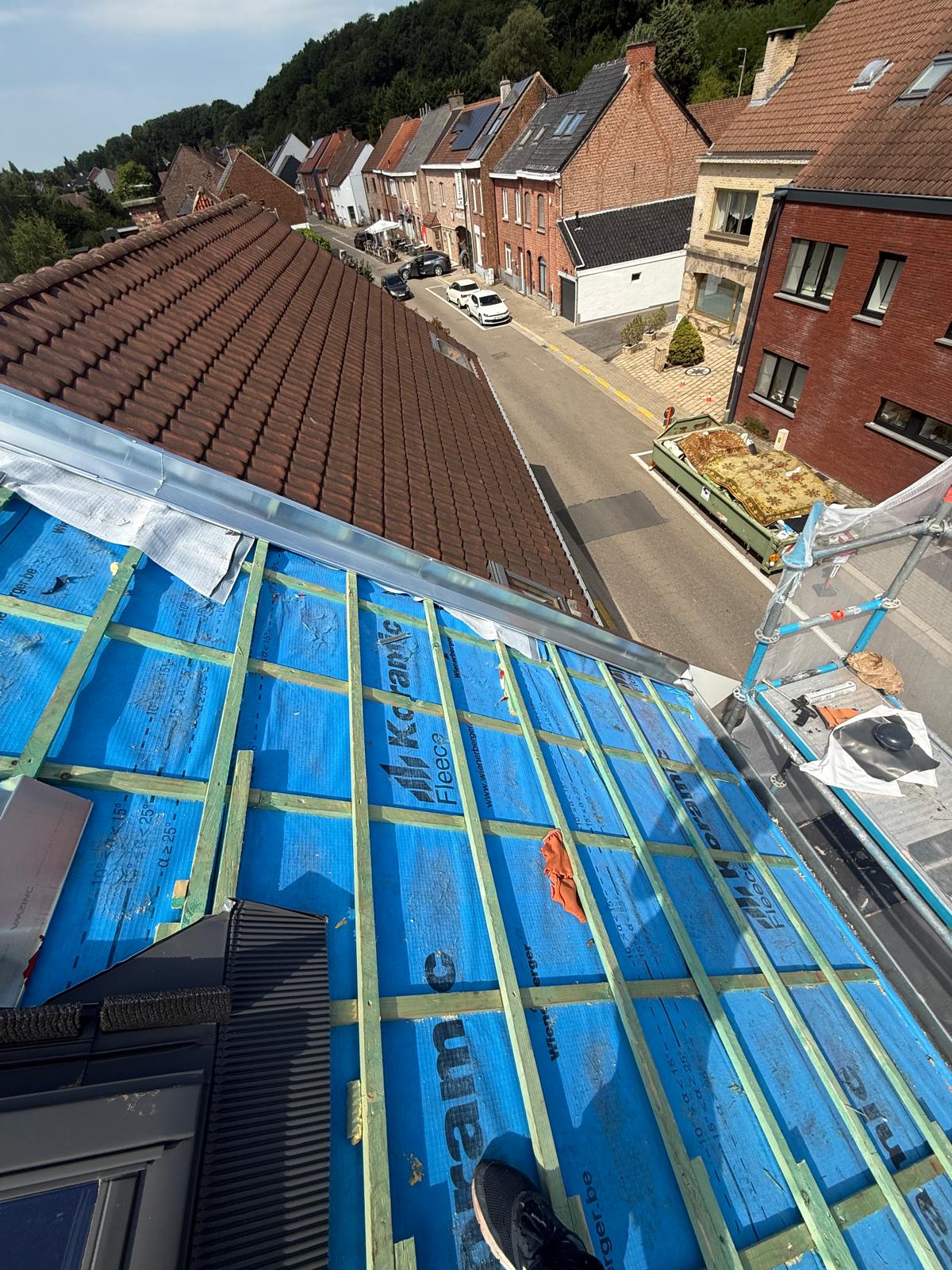 Dakwerken project Kruisstraat 23A Everberg