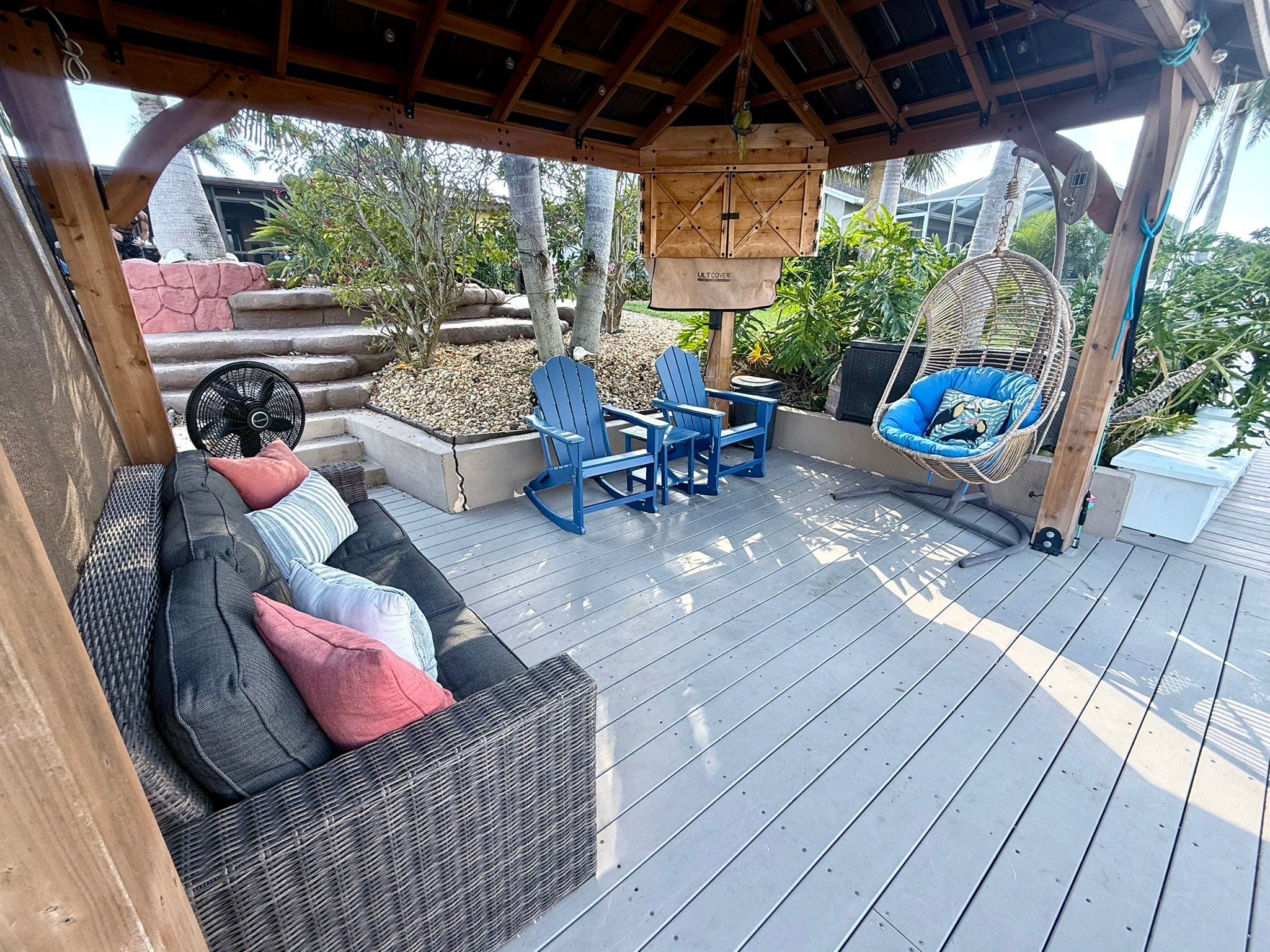 Private dock at Salt Life Villa