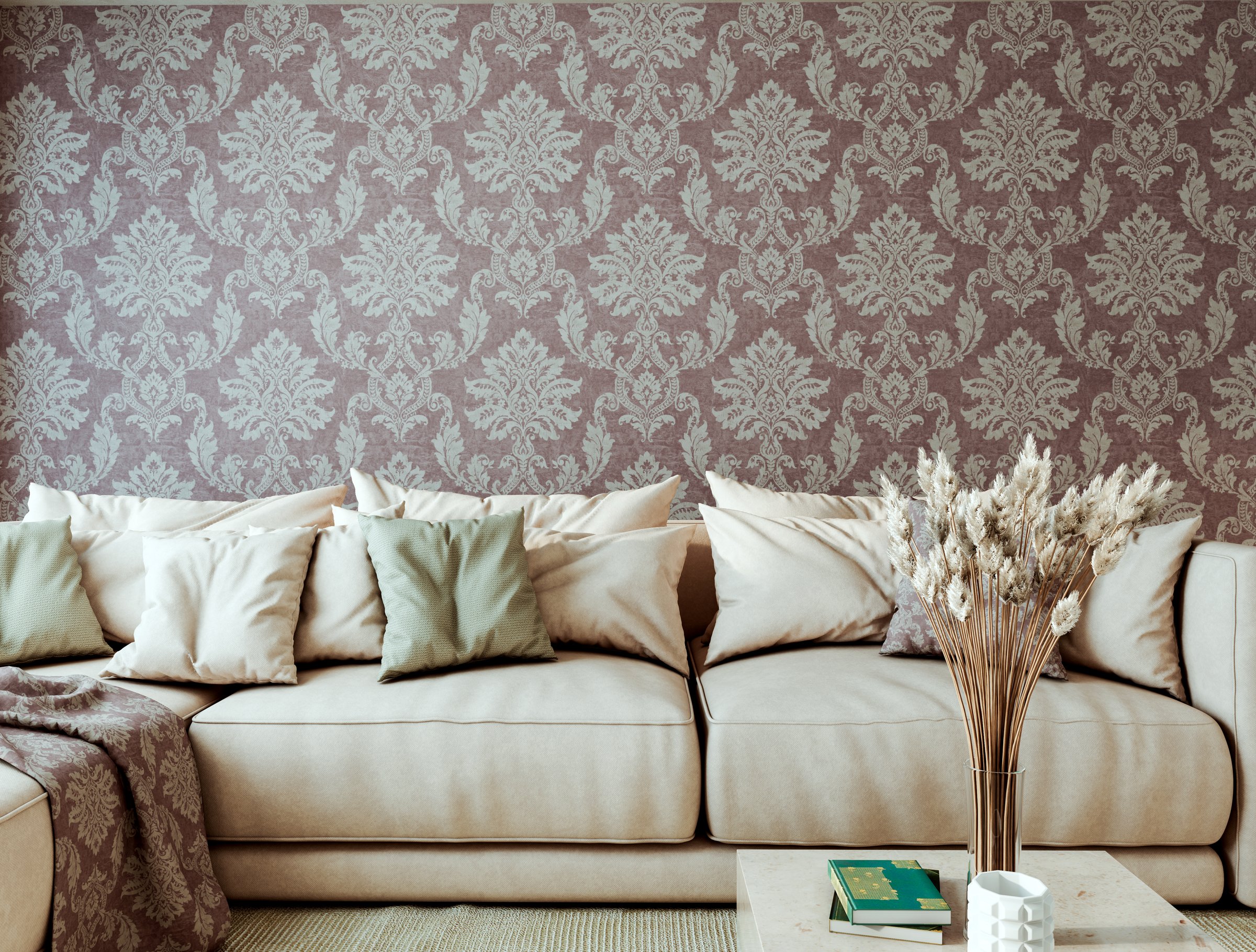 Large luxury modern bright interiors Living room