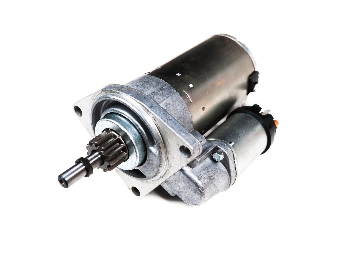 car starter isolated on white background