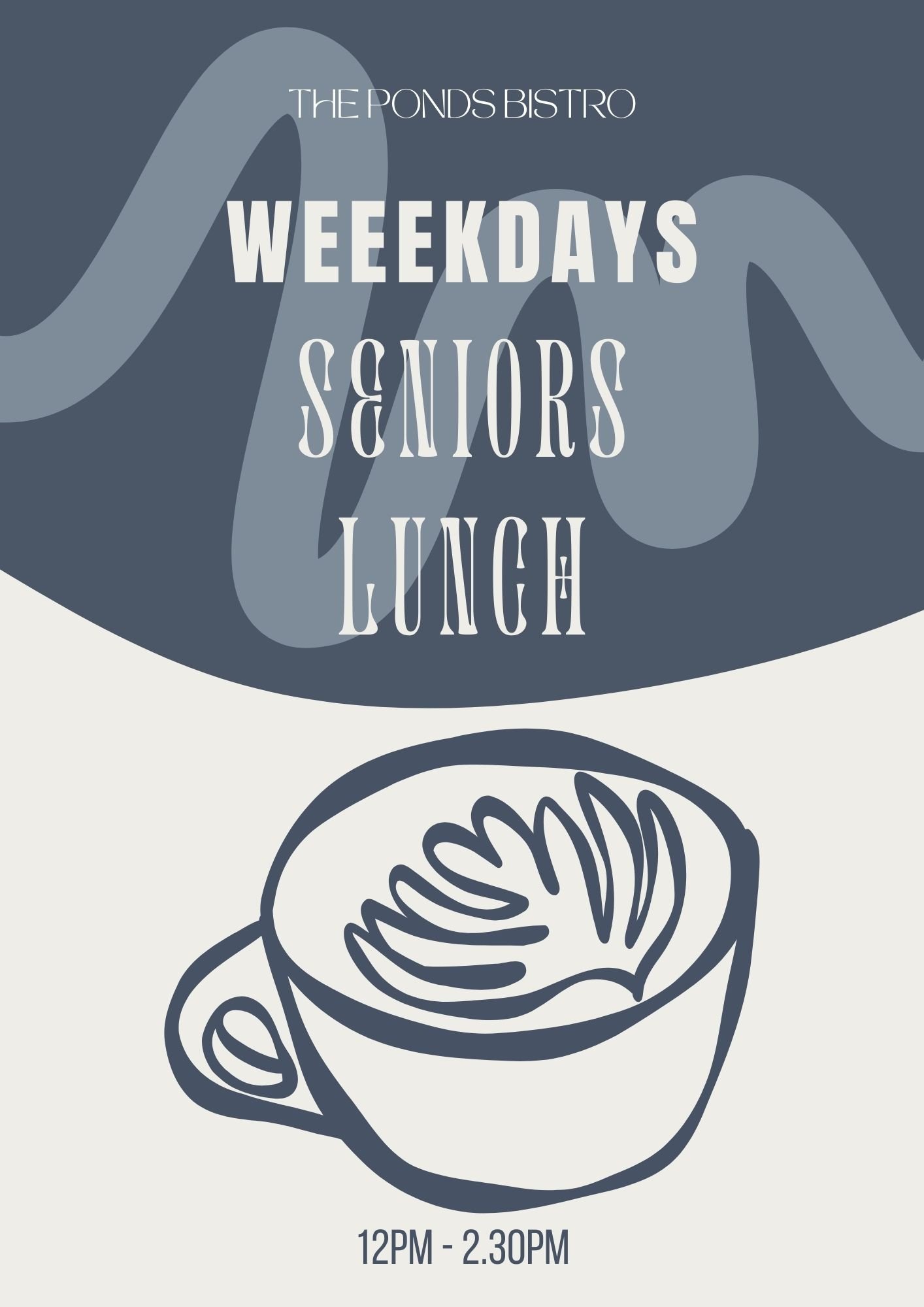 Weekdays Specials at The Ponds Bistro