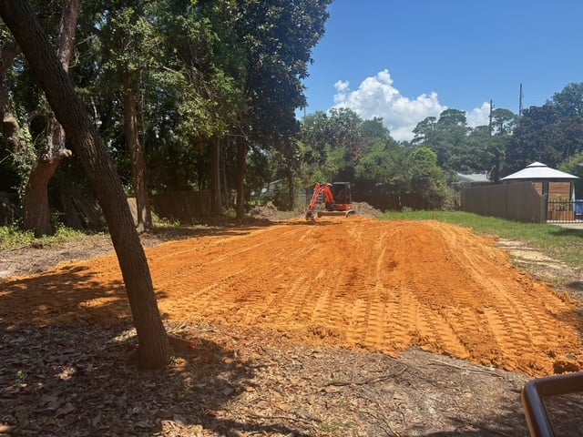 Small excavation services by JMK Landscapes