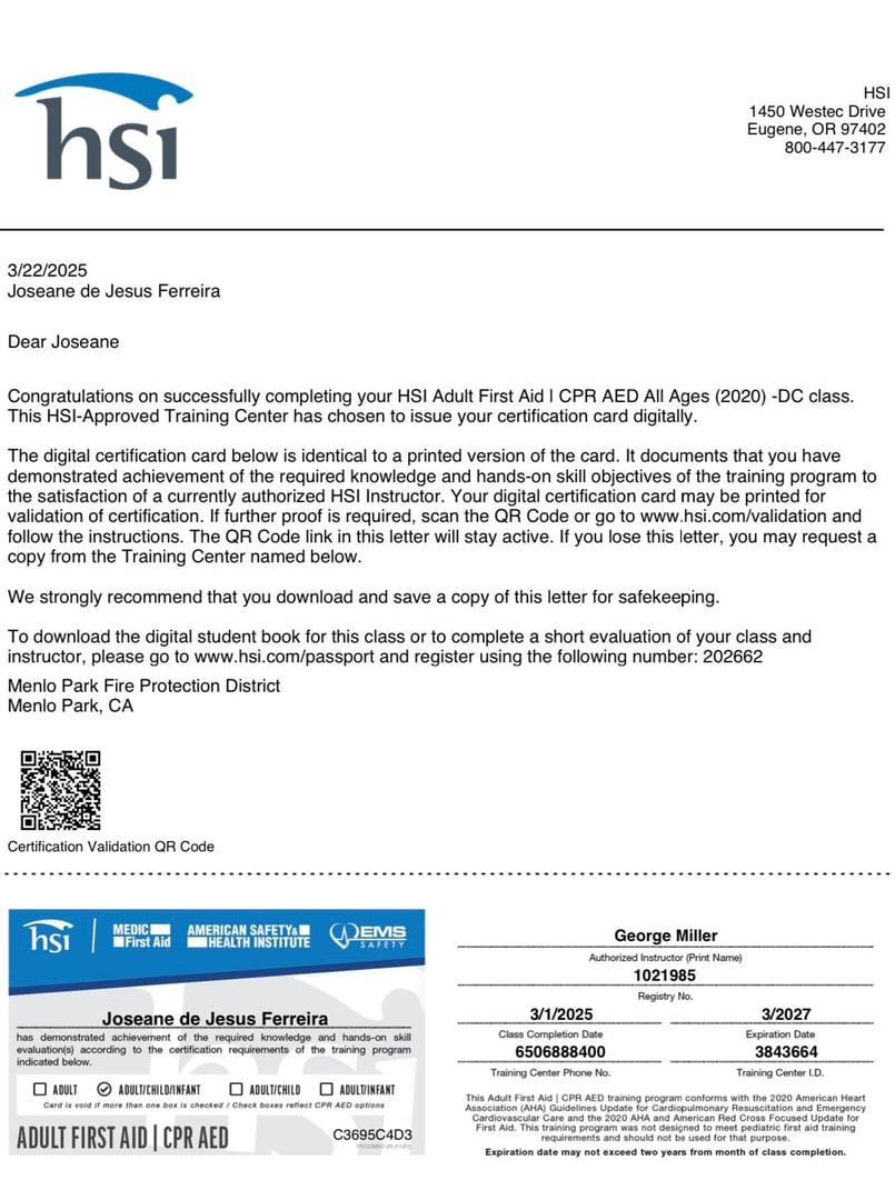 Professional Certification