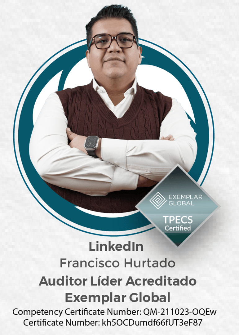 Franco Hurtado - Auditor Líder Exemplar Global