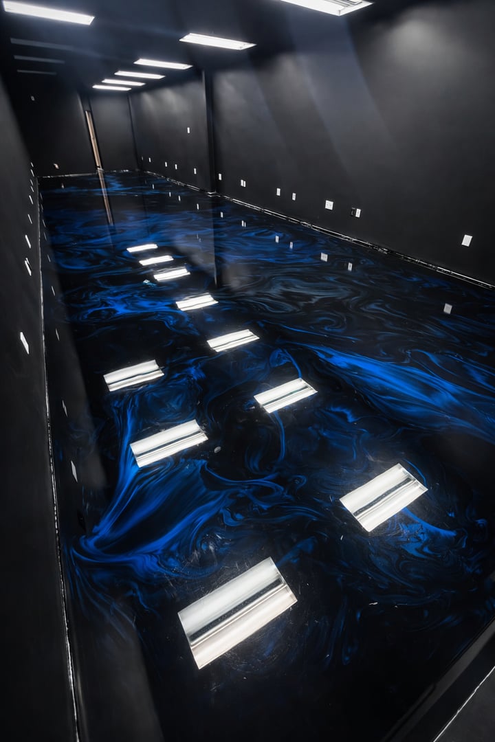 KC Epoxy Solutions flake system flooring