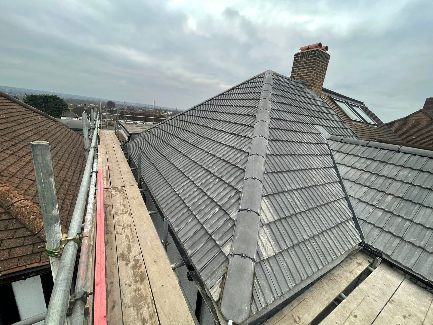 Roofing work completed by G. Scott Roofing