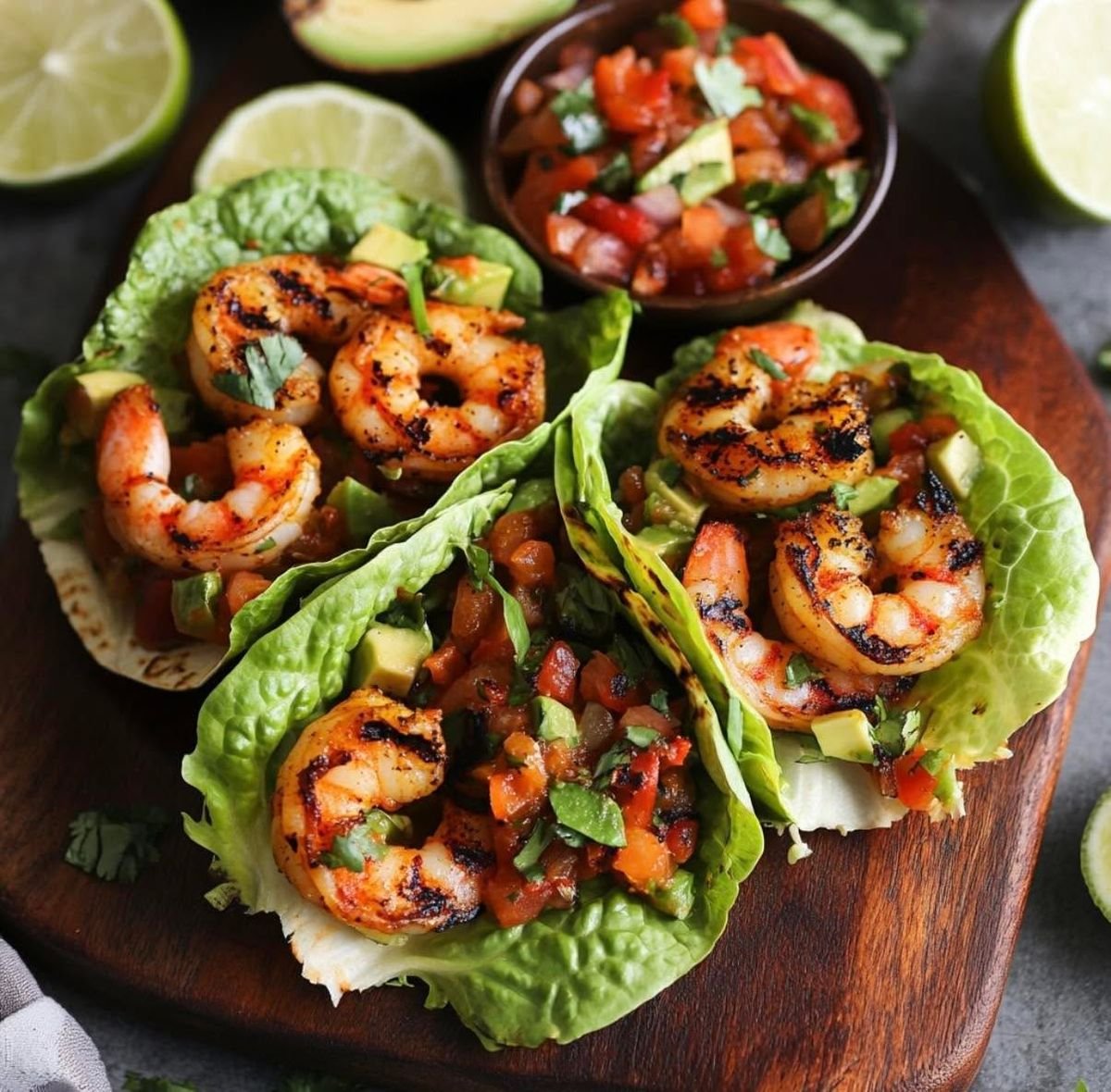 Taquitos de Camarón en Salsa de Chipotle