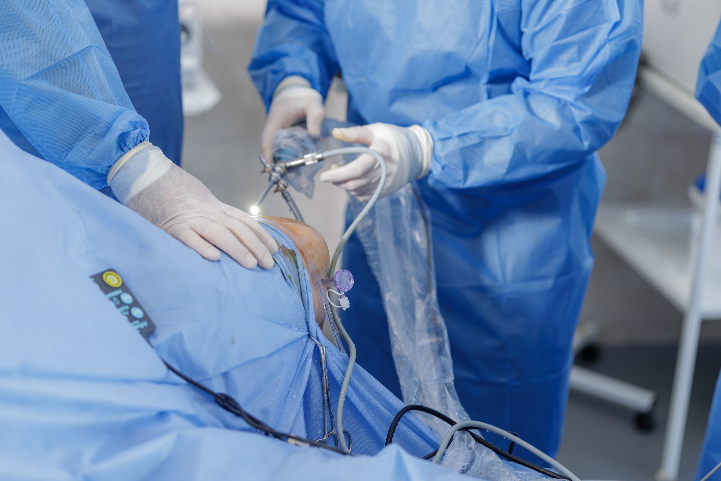 Hip labral repair surgery procedure