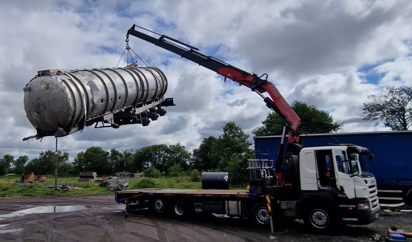 Rothwell Haulage truck and equipment