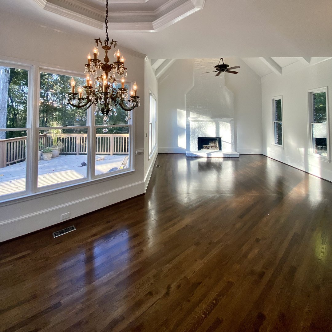 Flooring installation project